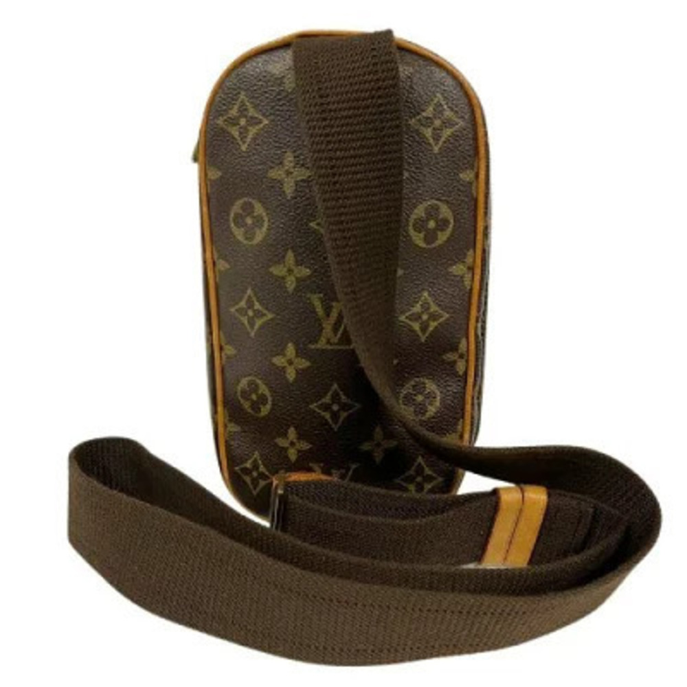 Louis Vuitton Pochette Body B Monogram Gange Bag Shoulder Brown